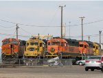 The Fleet of BNSF